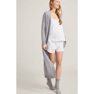 Hatch 100% organic cotton the Pointelle Pajama set in white, sz 0 ( xs )